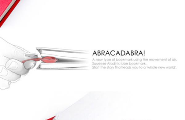 نشانه گذار کتاب Abracadabra