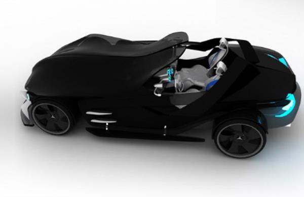 طراحی خودروی سوپر اسپرت، بر گرفته از فرم بدن سفره ماهی
